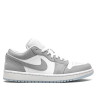 Air Jordan 1 Low "White/Wolf Grey" (Women's)