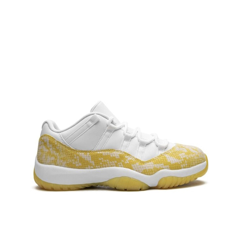 Jordan 11 Retro Low Yellow Snakeskin