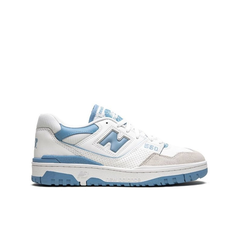 New Balance 550 White Blue Haze Rain Cloud