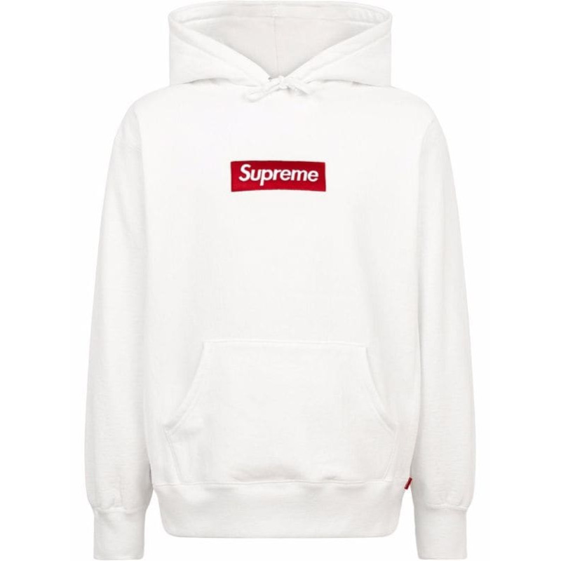 Supreme Box Logo hoodie White