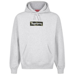 Supreme Box Logo hoodie Grey