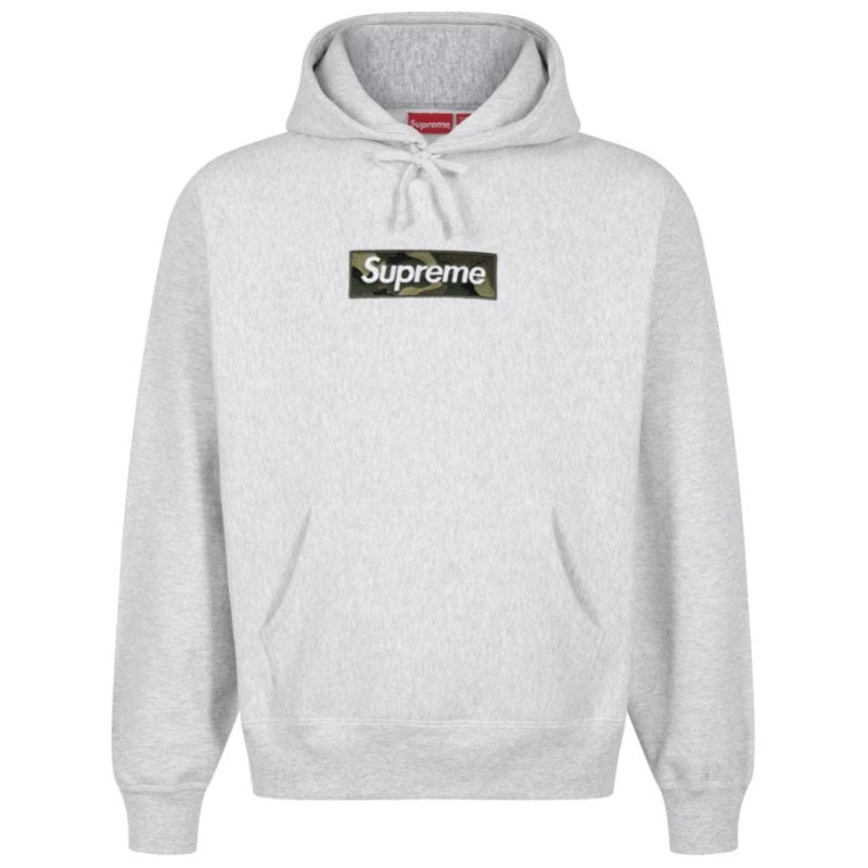 Supreme Box Logo hoodie Grey