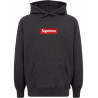 Supreme Box Logo hoodie Dark Grey