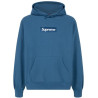 Supreme Box Logo hoodie Prussian blue