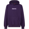 Supreme Box Logo hoodie Dark Purple