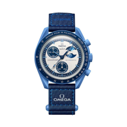 Swatch x Omega Bioceramic Moonswatch Mission to the Super Blue Moonphase