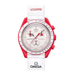 Swatch x Omega Bioceramic Moonswatch Mission to Mars