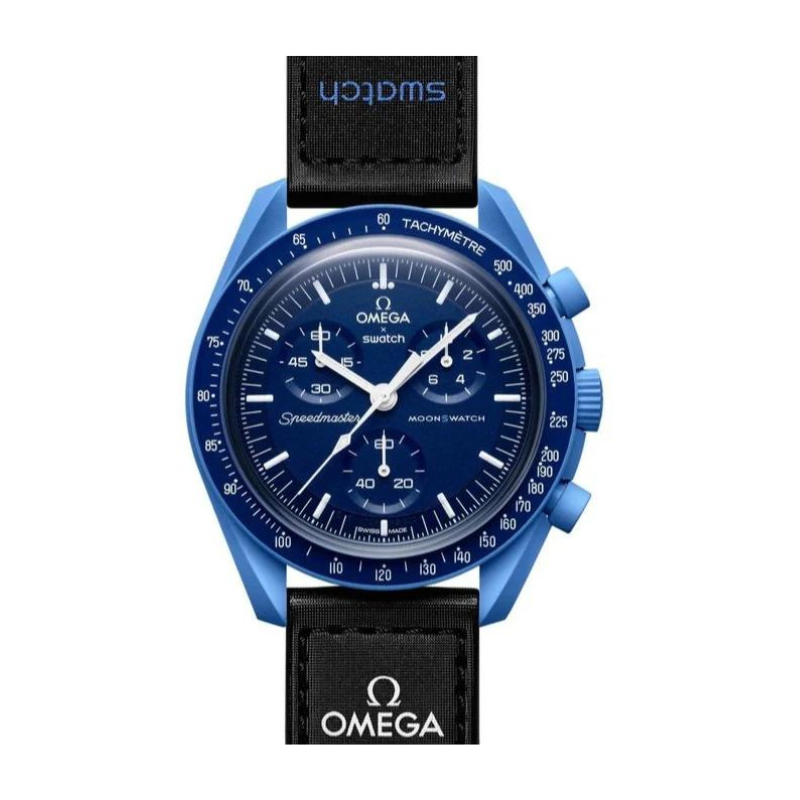 Swatch x Omega Bioceramic Moonswatch Mission to Neptune