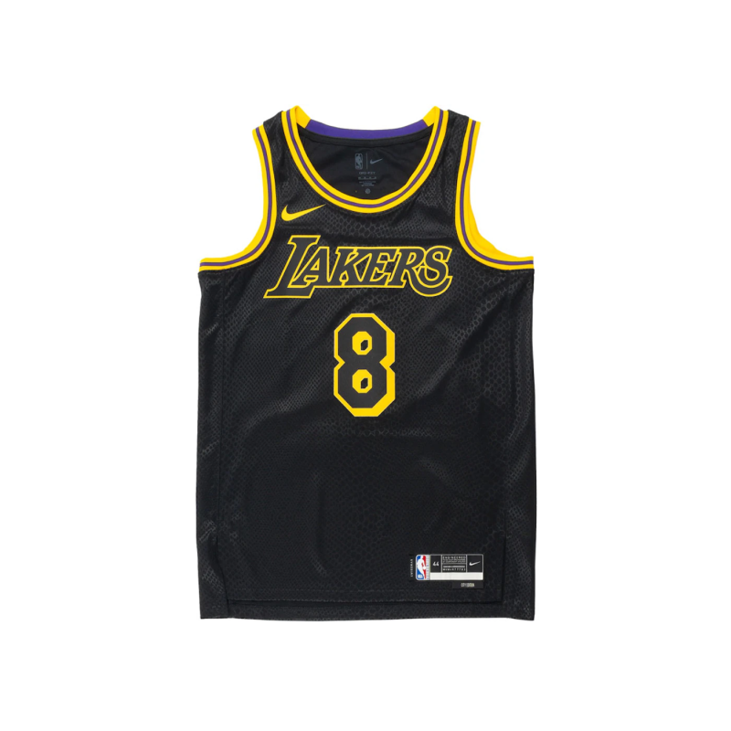 Nike Kobe Mamba Mentality Los Angeles Lakers City Edition Swingman Jersey (FW23) - Black